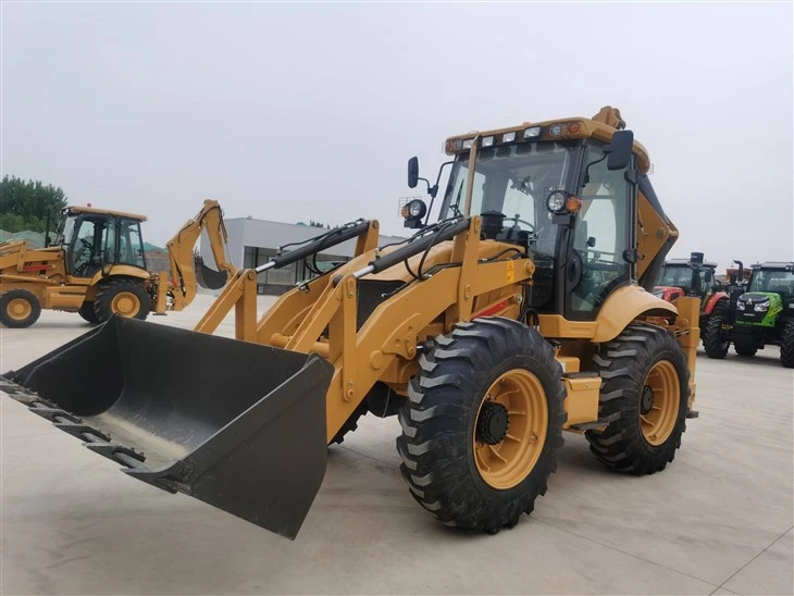 China 388 Backhoe Loader 6 in 1 Bucket